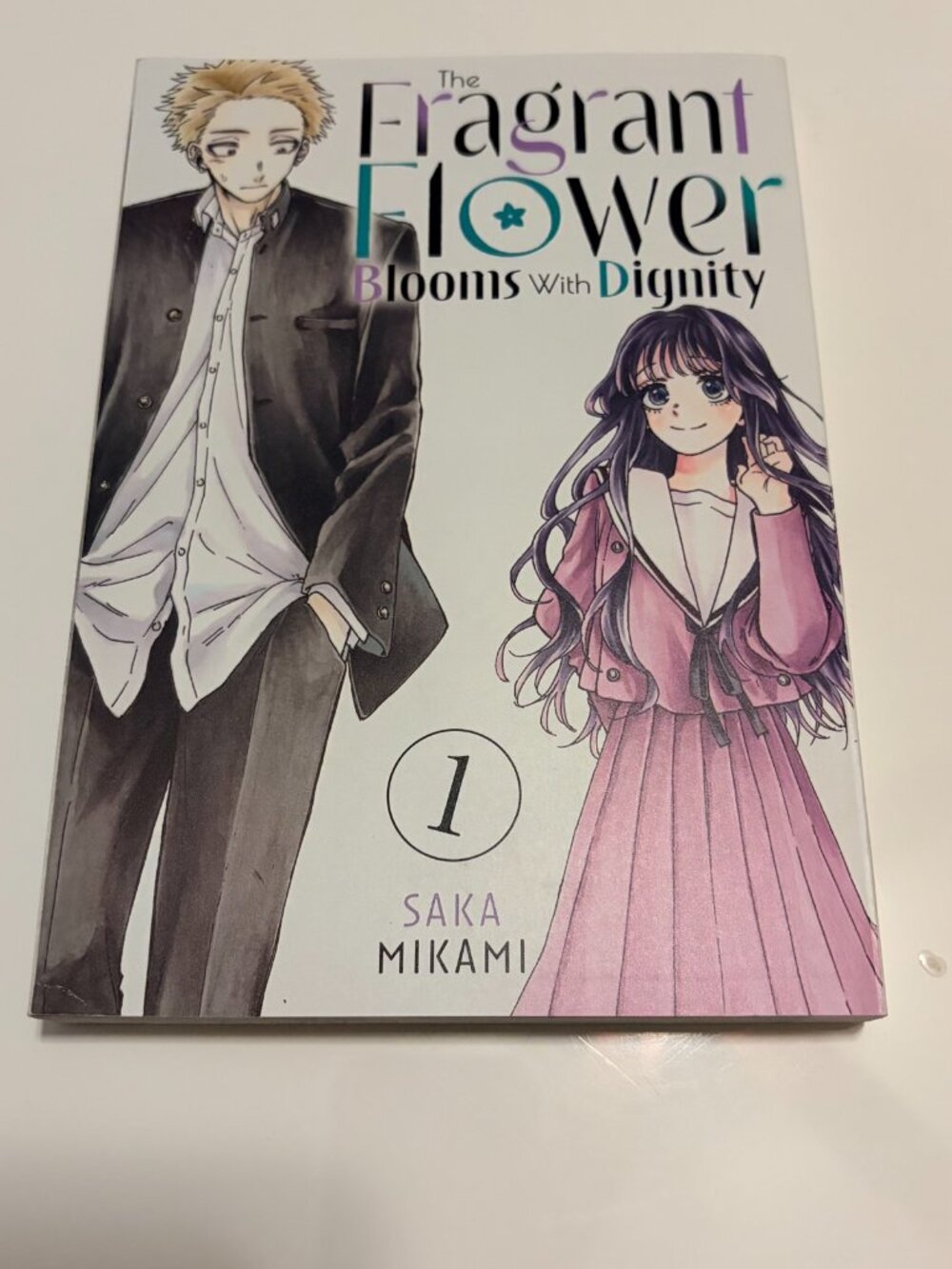 The Fragrant Flower Blooms With Dignity Vol 1 Saka Mikami Manga Like New
